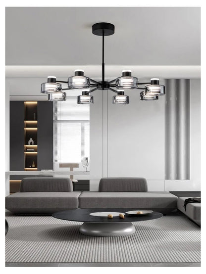 Contemporary Glass Chandelier