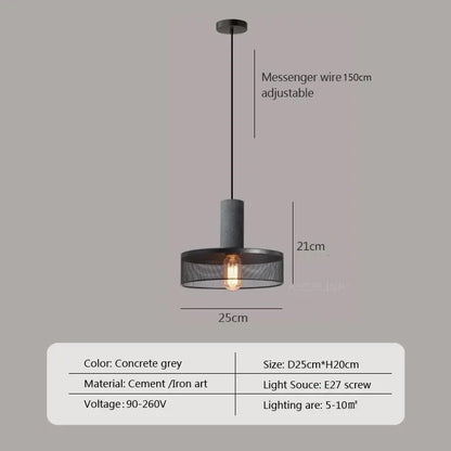 Lampe à suspension rétro