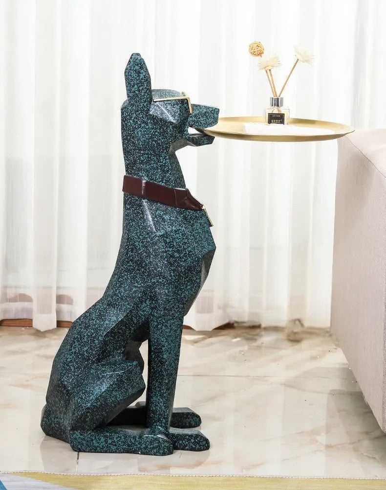 Sculpture de Doberman