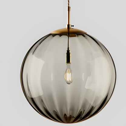 Colored Sphere Pendant Light