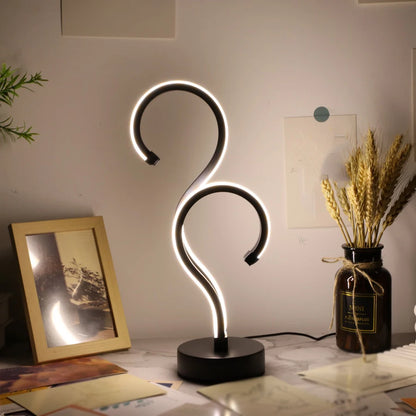 Double Question Mark Lamp