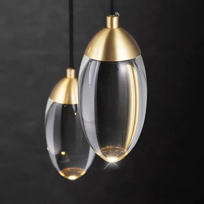 Crystal Glass Pendant Light