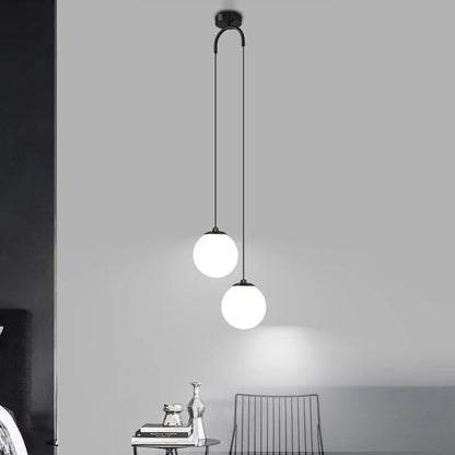 Double Sphere Pendant Light