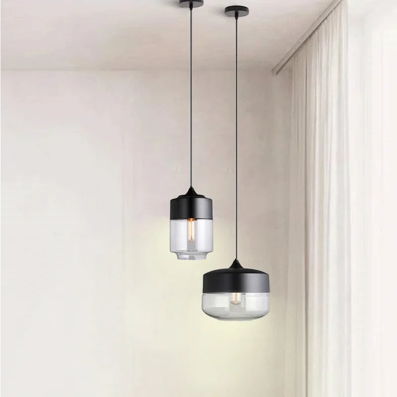 Modern Glass Pendant Light