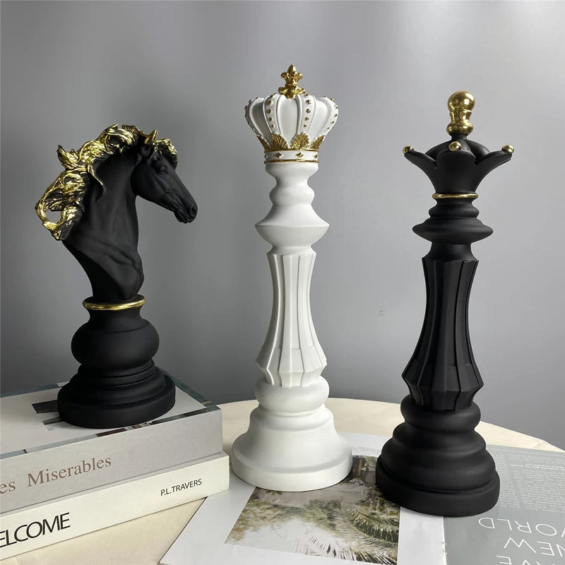 Classy Chess Sculpture