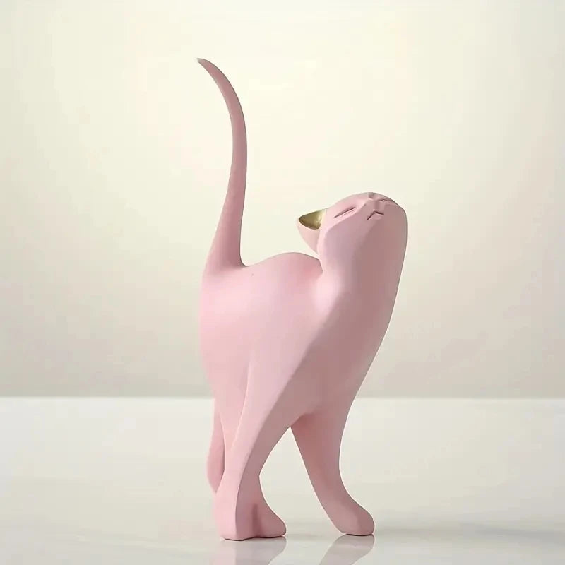 Petite sculpture de chat