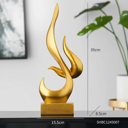 Artistic Flame Statue