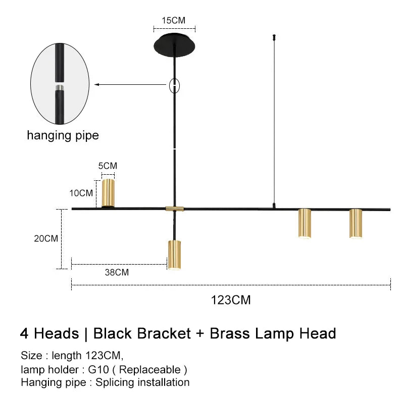 Hanging Rog with Spots Light