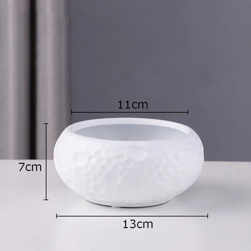 Minimalist Compact Ceramic Vase