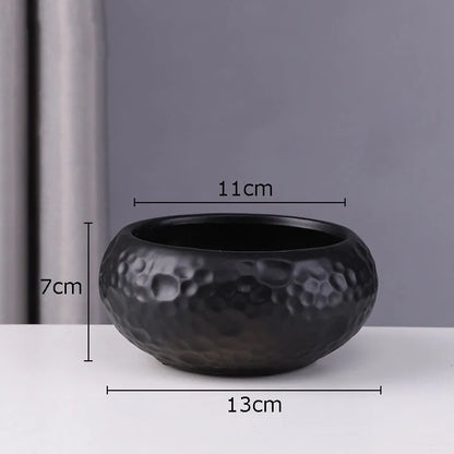 Minimalist Compact Ceramic Vase