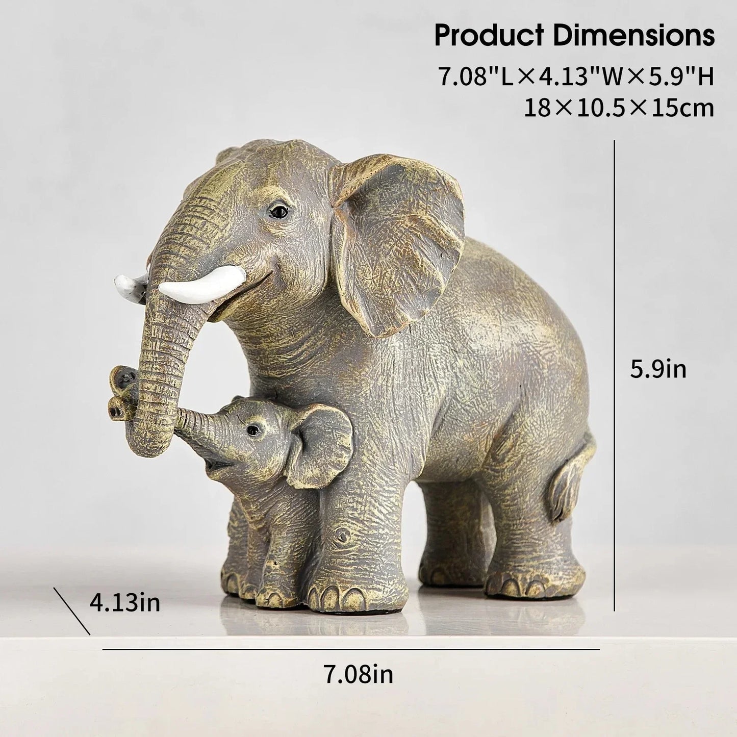 Resin Elephant Statue