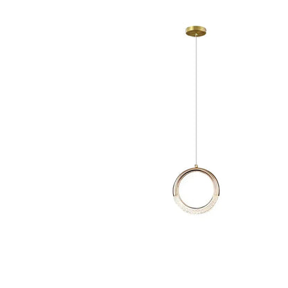 Croissant & Ring Pendant Light