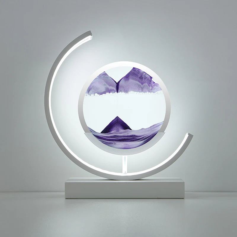 Lampe sablier design