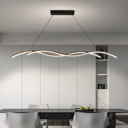 Minimalist Wave Pendant Light