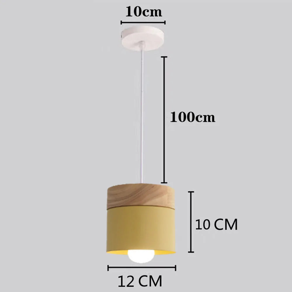 Suspension industrielle Macaron