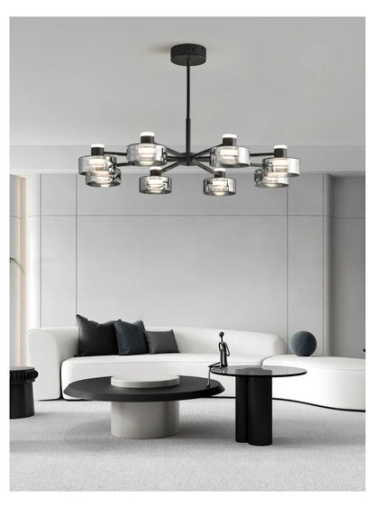 Contemporary Glass Chandelier