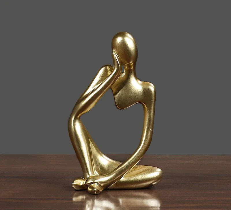 The Thinker Abstract Sculpture