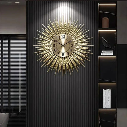 Luxury Gold Clock