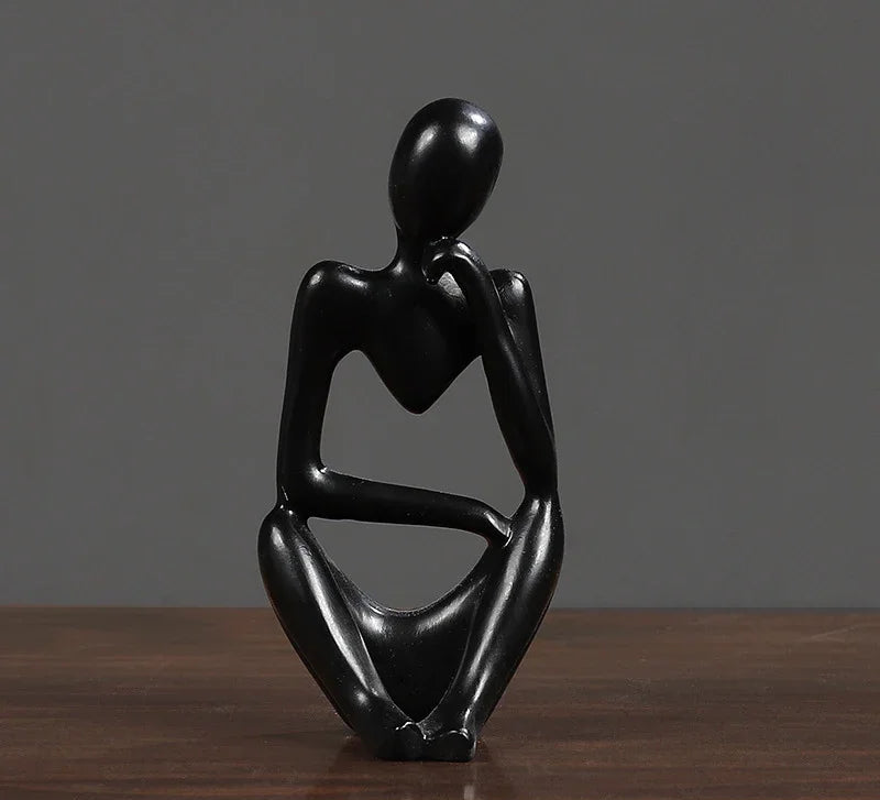 Sculpture abstraite Le Penseur