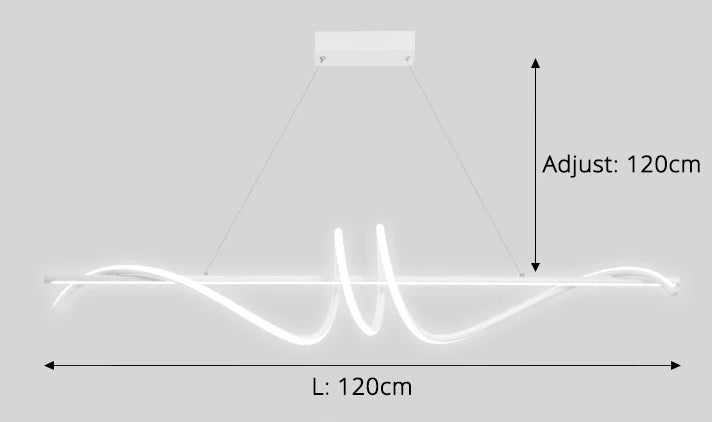 Lampe suspendue à LED moderne