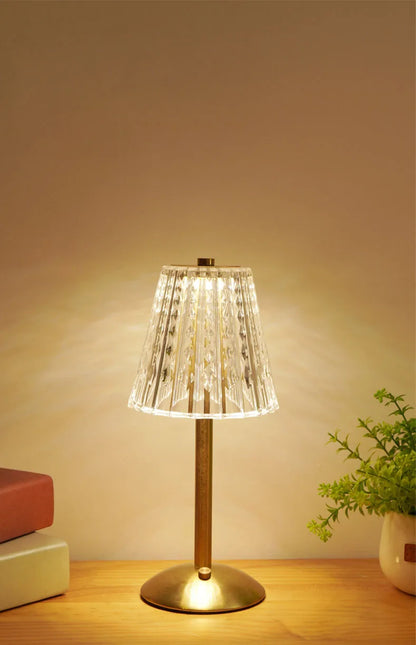 Crystal Retro Table Lamp