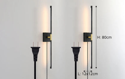 Decorative Rod Wall Light