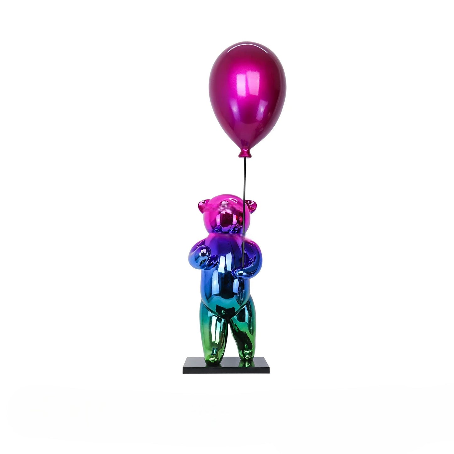 Bear with Balloon Sculpture