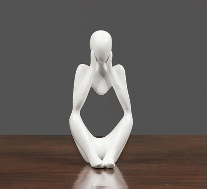 Sculpture abstraite Le Penseur