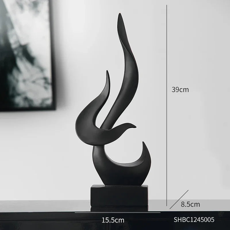 Artistic Flame Statue