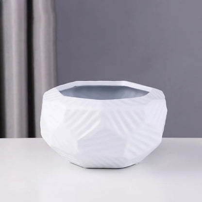 Vase compact minimaliste en céramique