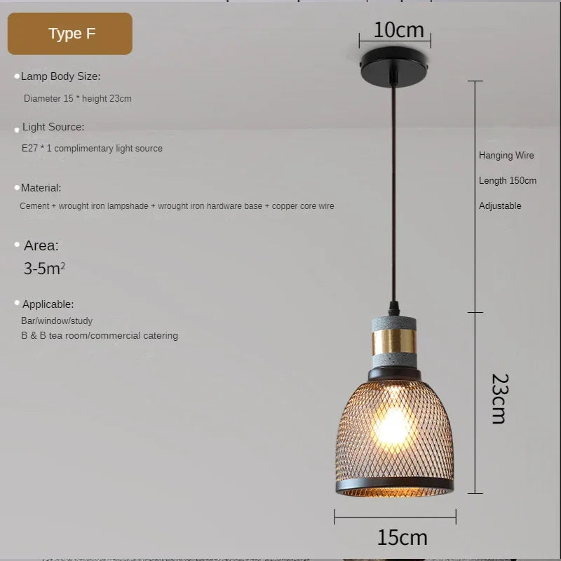 Retro Pendant Light