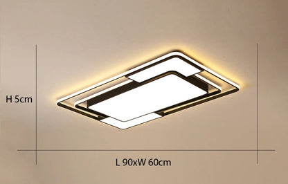 Rectangle Modern Ceiling Light