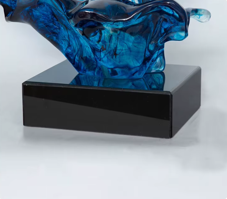 Artistic Wave Sculpture